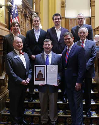 UWG Wolves Honored at State Capitol