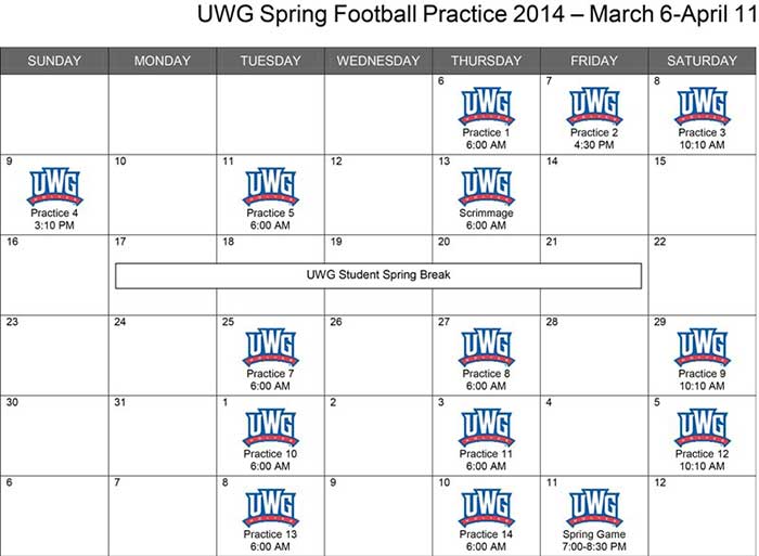 First Spring Practice Under Hall Begins Next Week 